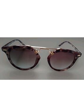 WMP S 47 25-139 1000 CRMBRW Sunglasses Tortoise Frame Metal Rim Wear Me Pro